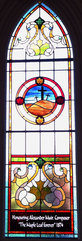 Alexander Muir Window, Christian Baptist Church, Newmarket Ontario